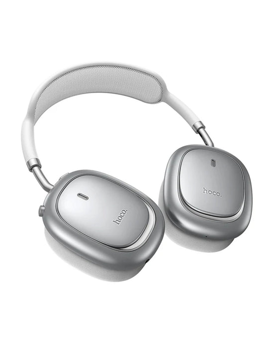 Hoco Premium Bluetooth Headset Active Noise Cancelling (W68) - Silver