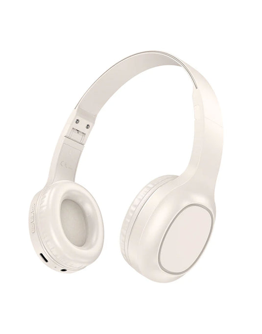 Hoco Premium Bluetooth Headset Bluetooth 5.3 (W46) - White
