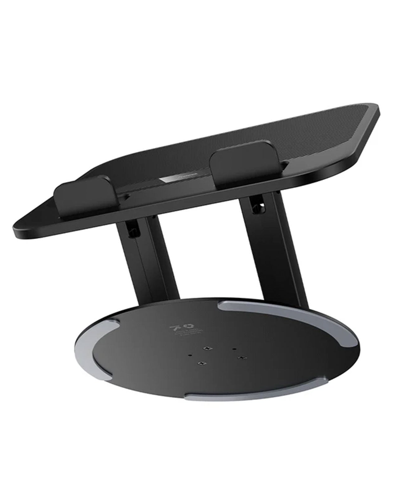 Carbon Computer Stand Hoco HD14 Premium Carbon Steel Foldable Laptop & Tablet Stand | TechCrazy