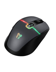 Hoco Premium Gaming Mouse LED Display, Wired & Wireless Modes (GM651) - Black