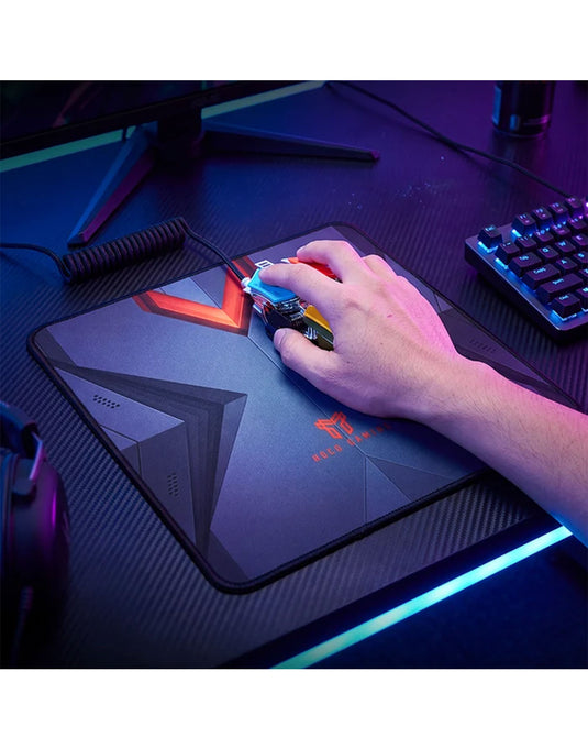 Hoco Premium Gaming Mouse Pad with Stitched Edges (GM862) - Grey