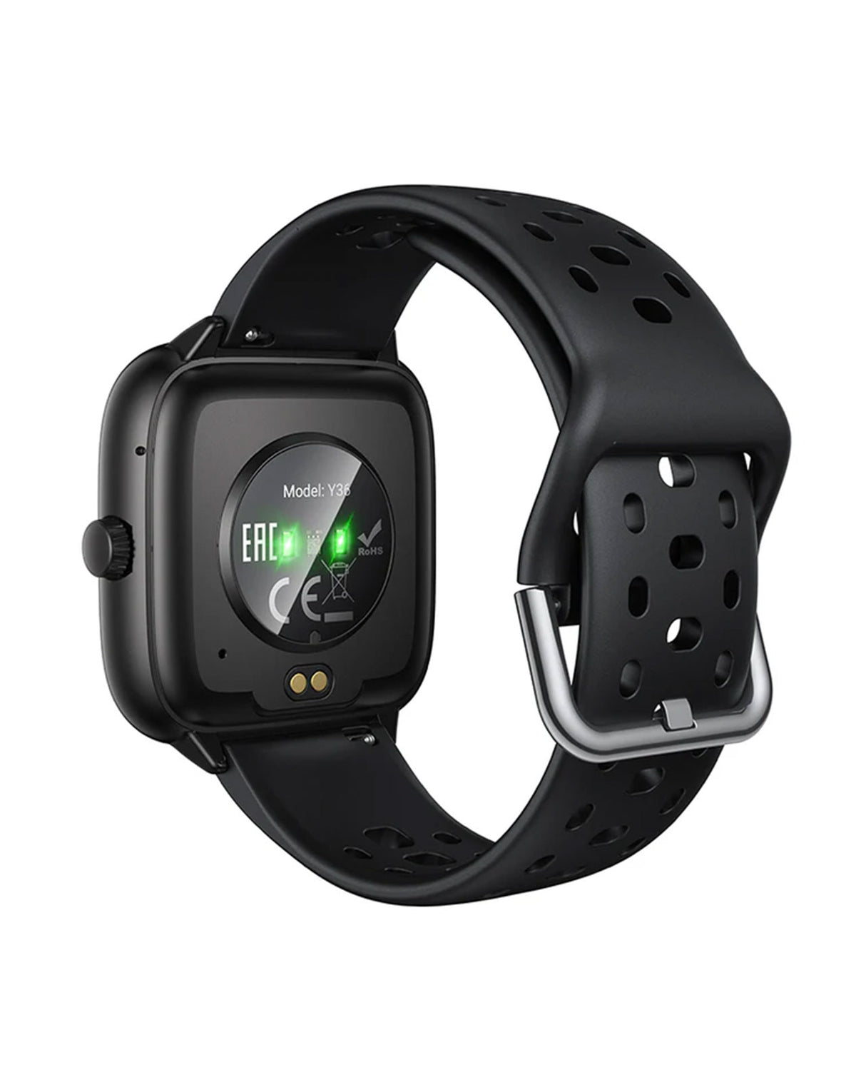 Hoco Smart Sports Watch Calling Feature (Y36) - Black 
