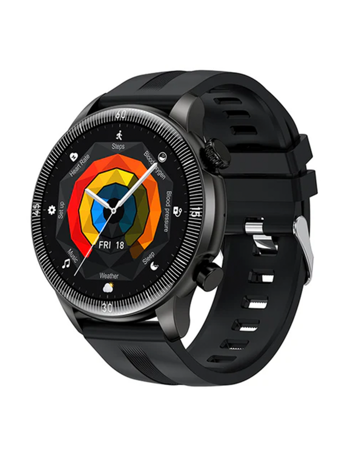 Hoco Smart Sports Watch With Calling Feature (Y31) - Black
