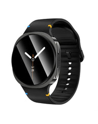 Hoco Smart Watch With Calling Feature Amoled Screen GPS (Y43) - Black (Brand New)