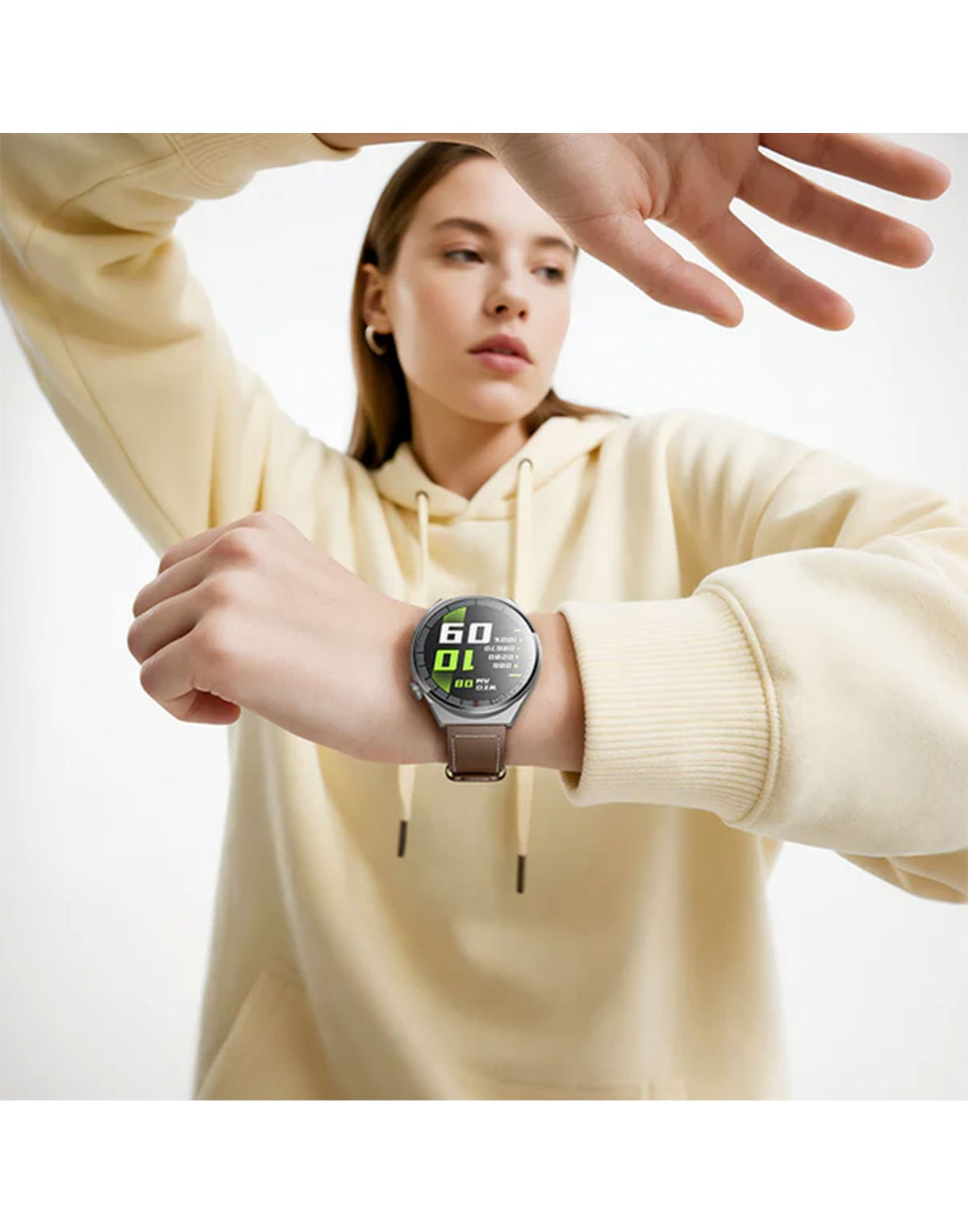 Hoco Smart Watch With Calling Feature (Y35) - Black