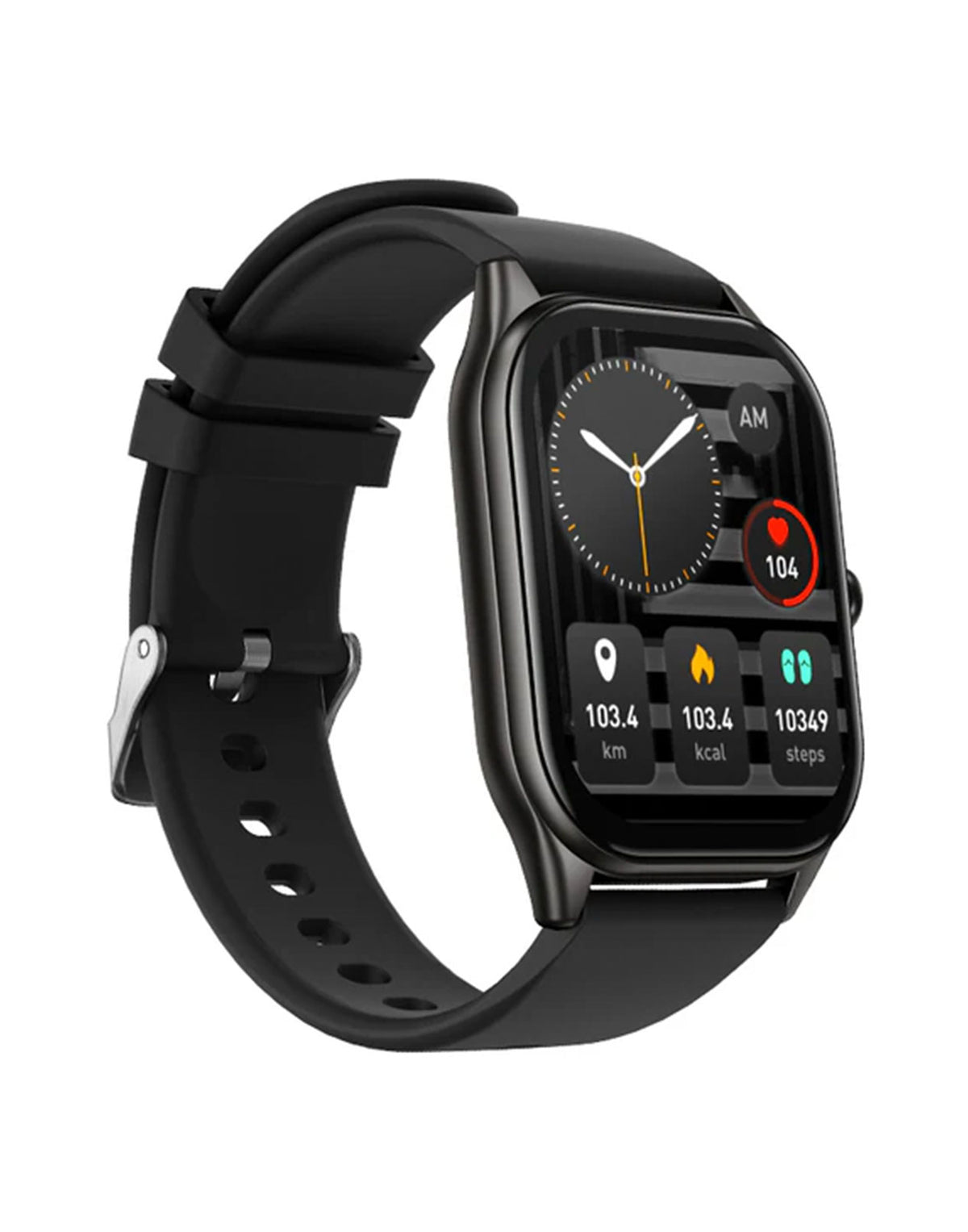Hoco Smart Watch With Calling Feature (Y41) - Black (Brand New)