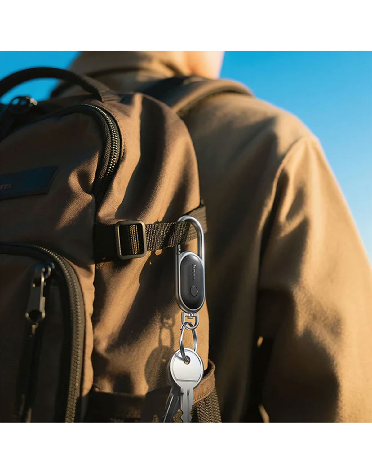 Hoco Smart Wireless Tracker Tag w/ 9-12 Months Battery Life, Key Chain (E91J)