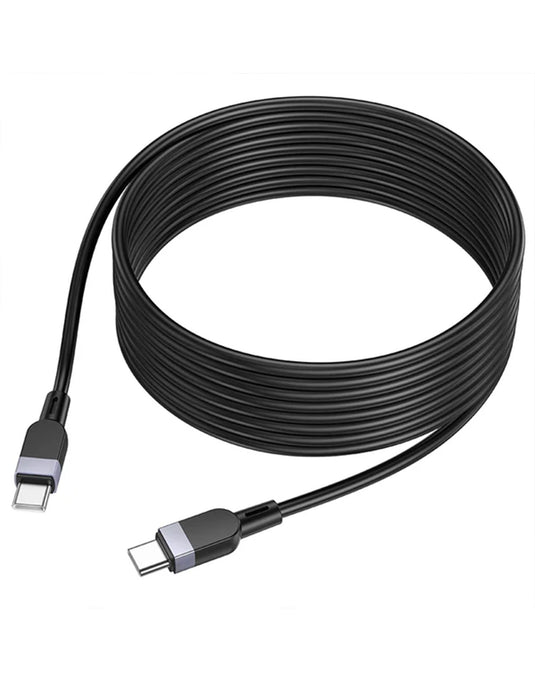 Hoco Soft Silicon Fast Charging Cable 60W 3 Meter Type C (X109)
