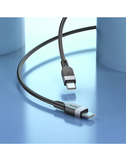 Hoco Soft Silicon Fast Charging Cable 60W 3 Meter Type C (X109)