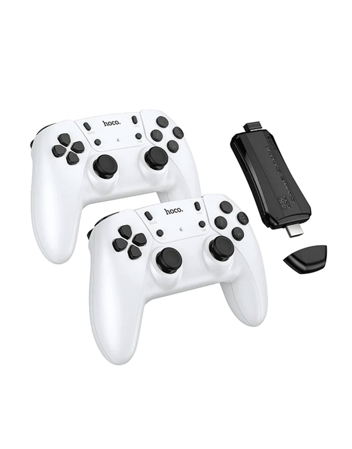 Hoco TV / PC Game Stick With 2x Wireless Controller, 20000 Classic Games Included (GA31)