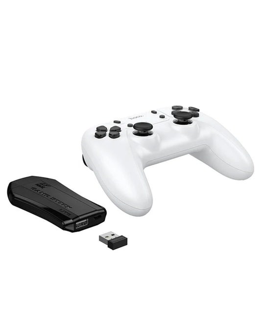 Hoco TV / PC Game Stick With 2x Wireless Controller, 20000 Classic Games Included (GA31)