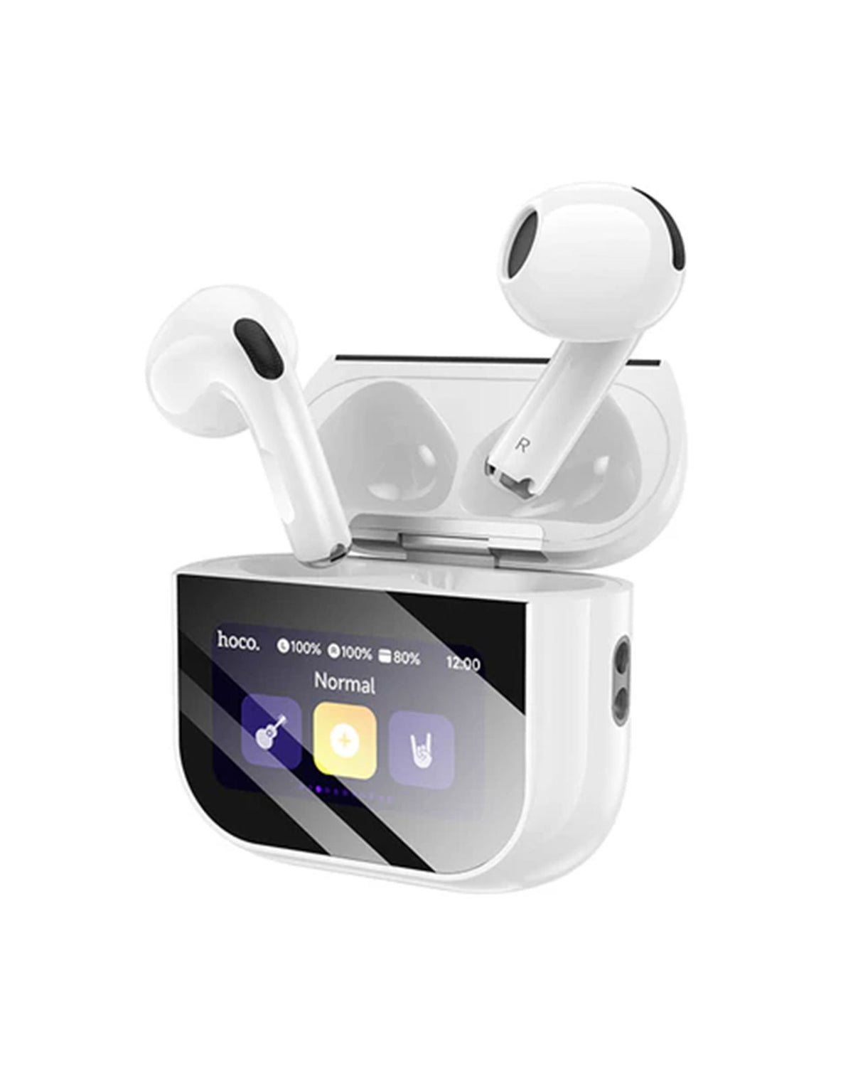 Hoco TWS Bluetooth Earbud LCD Touch Screen (EW82)