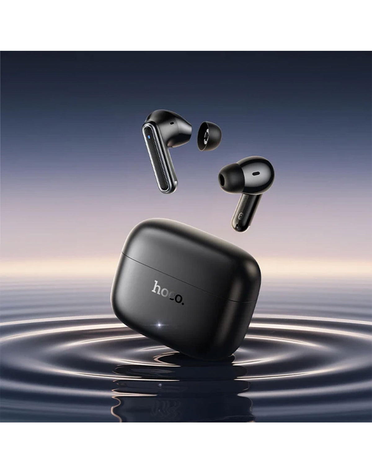 Hoco TWS Bluetooth Earbuds 2-in-1 Design (EQ32) - Black