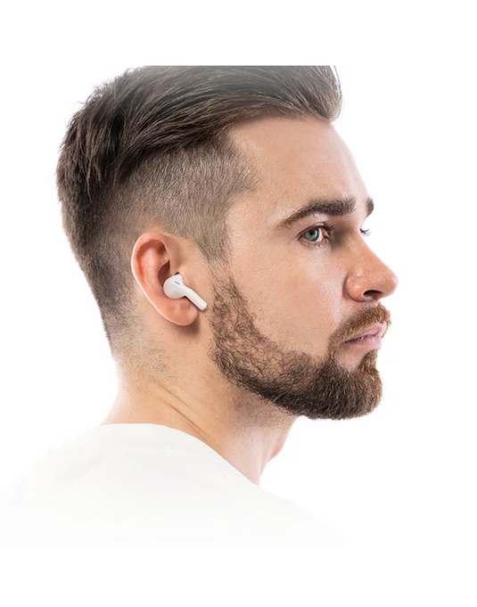 Hoco TWS Bluetooth Earbuds With Clear Body (EW54) - White