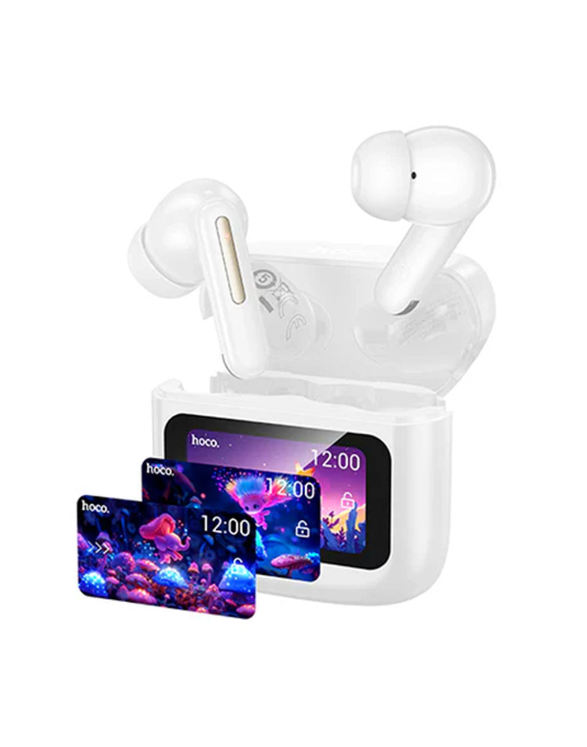 Hoco TWS Earbud w/ LCD Touch Screen, 7 Hours (EQ14)