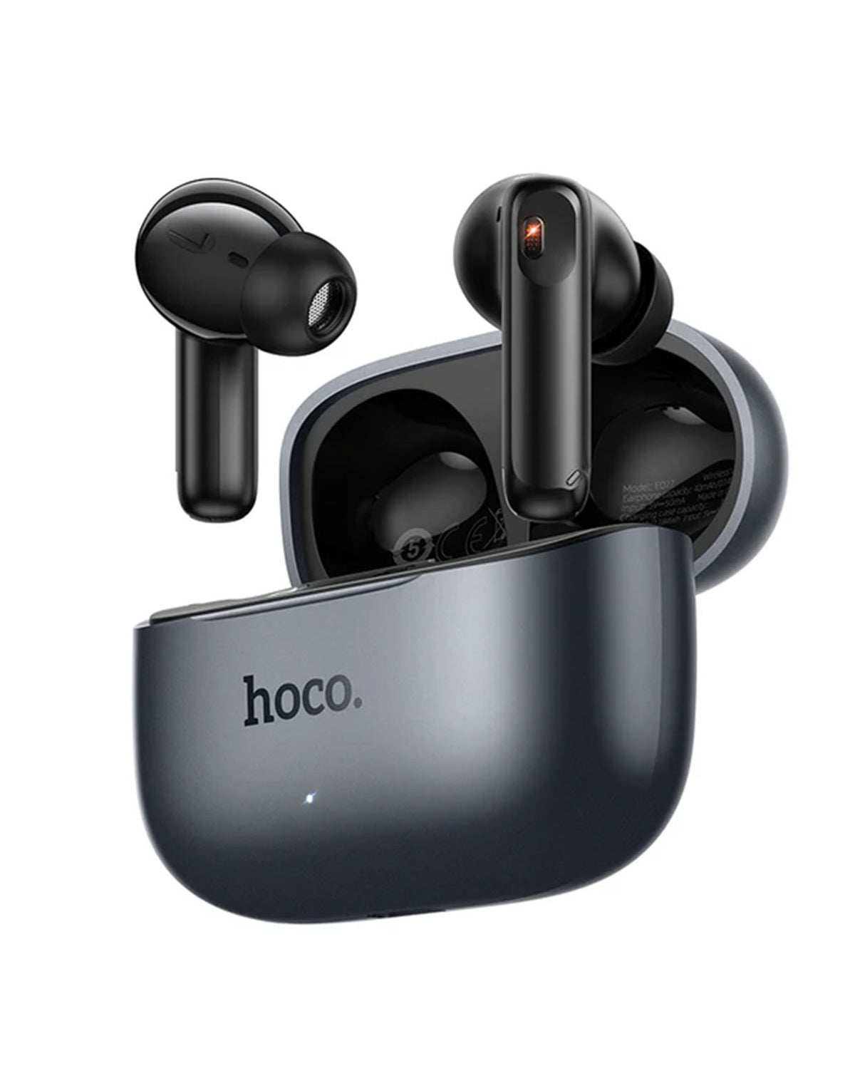 Hoco TWS Earbud With AI Translation, ANC+ENC Noise Cancellation, Hoco Music App (EQ27) - Black