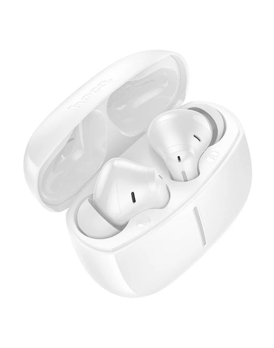 Hoco TWS Earbuds With ANC+ENC Noise Cancellation, 7 Hours (EQ34 Plus) - White