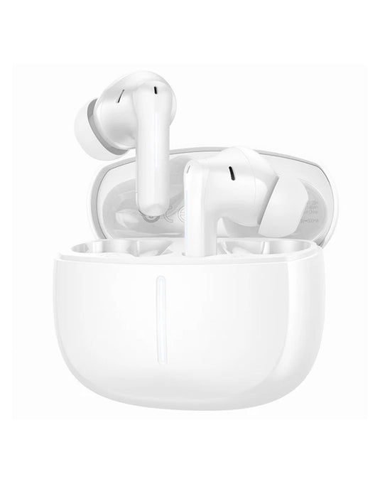 Hoco TWS Earbuds With ANC+ENC Noise Cancellation, 7 Hours (EQ34 Plus) - White