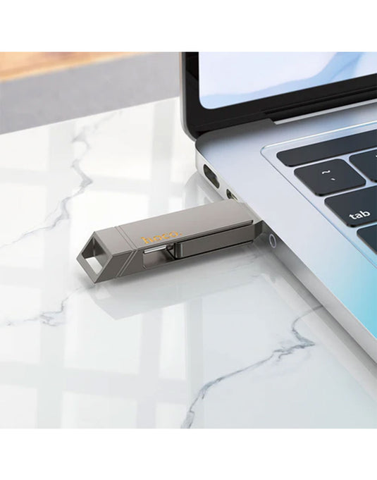 Hoco USB-A & USB-C High Speed 64GB Flash Drive (UD15)