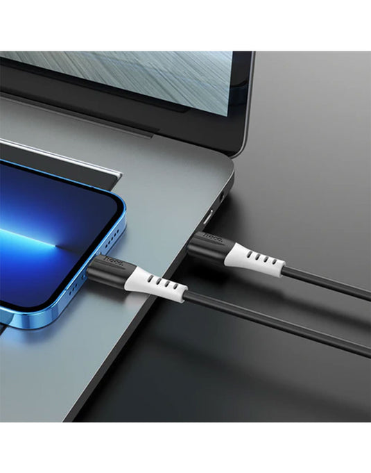 Hoco Ultra Soft Silicon Cable (X82) - Lightning to Type C