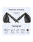 Hoco Wireless Air Conduction Audio Sunglasses with Music Playback, 6 Hours Playtime (DI87 Max) - Black