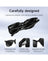 Hoco Wireless Air Conduction Audio Sunglasses with Music Playback, 6 Hours Playtime (DI87 Max) - Black