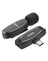 Hoco L15-C Wireless Digital Microphone with Type-C Connector for Smartphones & Tablets - Ideal Mic for Podcasting, Streaming, and Video Recording - Black