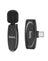 Hoco L15-C Wireless Digital Microphone with Type-C Connector for Smartphones & Tablets - Ideal Mic for Podcasting, Streaming, and Video Recording - Black