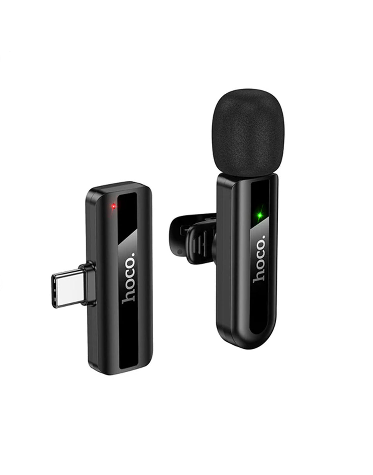 Hoco Wireless Digital Microphone w/ USB-C Connector, DSP Digital Noise Reduction (L20-C)