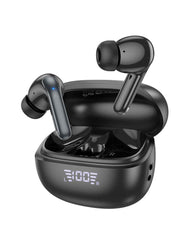 Hoco Wireless ANC + ENC Noise Cancellation TWS Earbuds - Black (EQ5)
