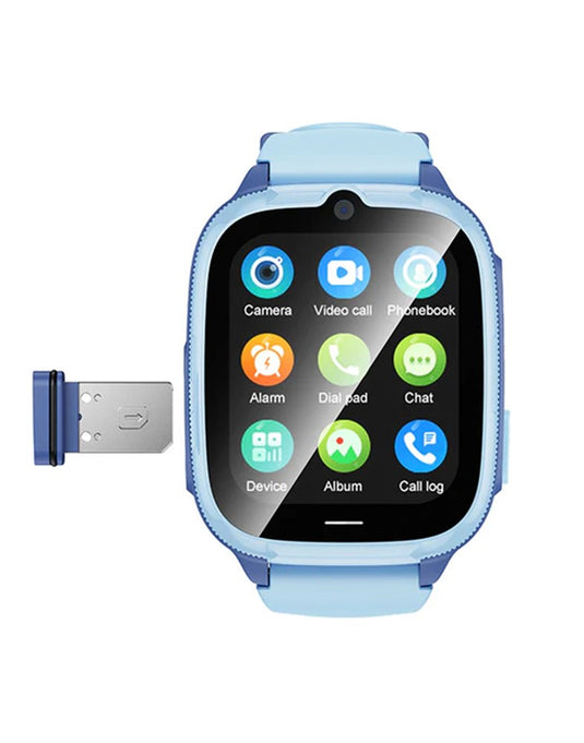 Hoco Y106 Kids Smart Watch With Sim 4G - Blue (Brand New)