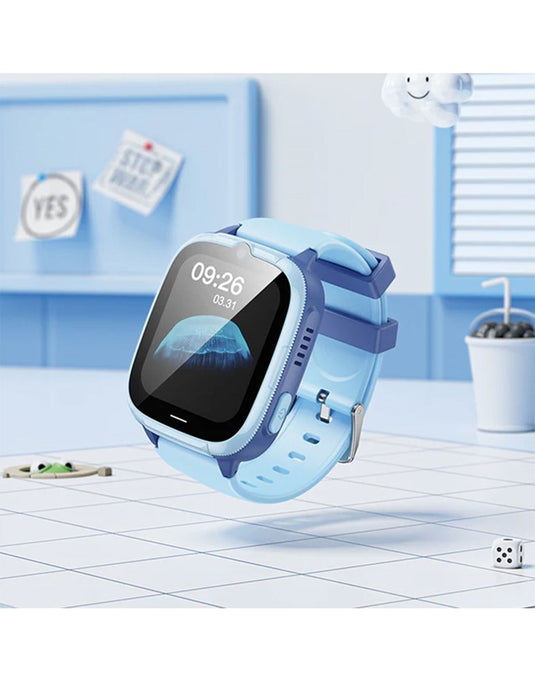 Hoco Y106 Kids Smart Watch With Sim 4G - Blue (Brand New)