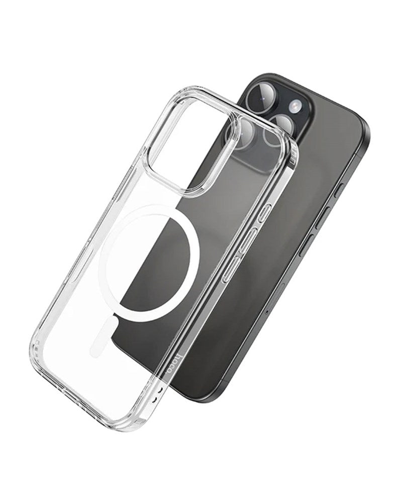 Hoco iPhone 16 Pro Magsafe Clear Case with Air Cushion (MAG)