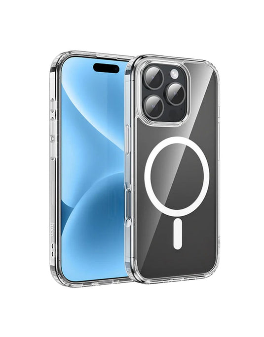 Hoco iPhone 16 Pro Magsafe Clear Case with Air Cushion