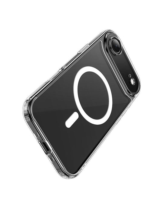 Hoco iPhone 17 Air Magnetic Clear Case w/ 4 Corner Air Cushion, Magsafe Compatible (MAG) - Clear