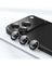 Hoco iPhone 17 Pro Max Ultra HD Camera CSG Anti Glare Lens Protector with Metallic Ring (V14)