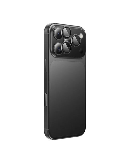 Hoco iPhone 17 Pro Max Ultra HD Camera CSG Anti Glare Lens Protector with Metallic Ring (V14)