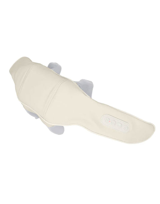 Hoco Portable Electric Shoulder and Neck Massager With Soothing Heat Feature (HP52) - White