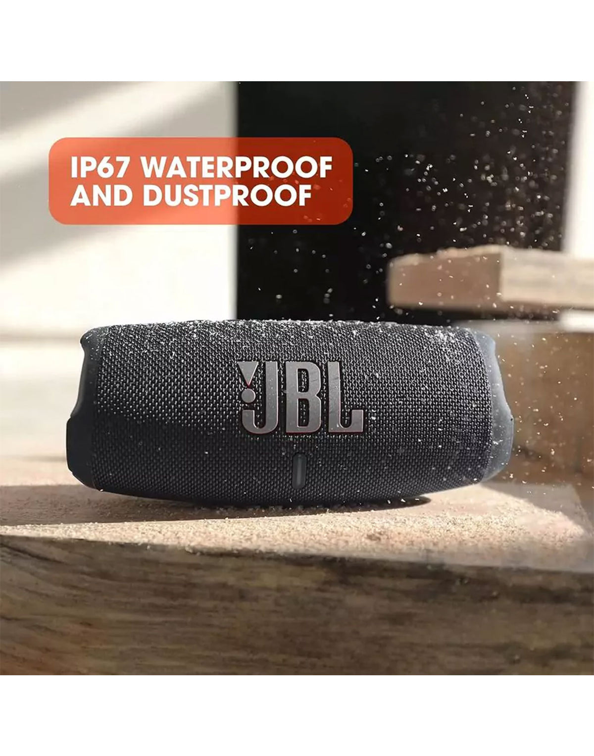 JBL Charge 5 Speaker With Powerbank - Black