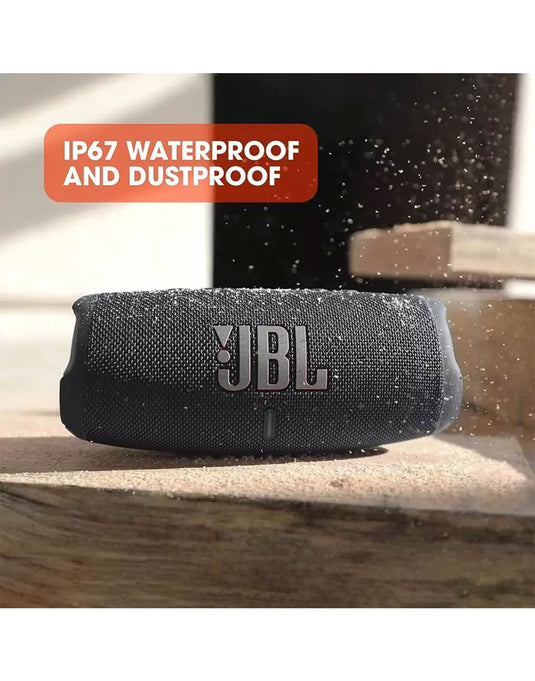 JBL Charge 5 Speaker With Powerbank - Black