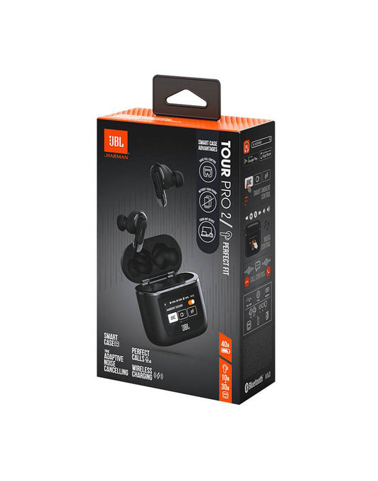 JBL Tour Pro 2 ANC Earbuds - Black