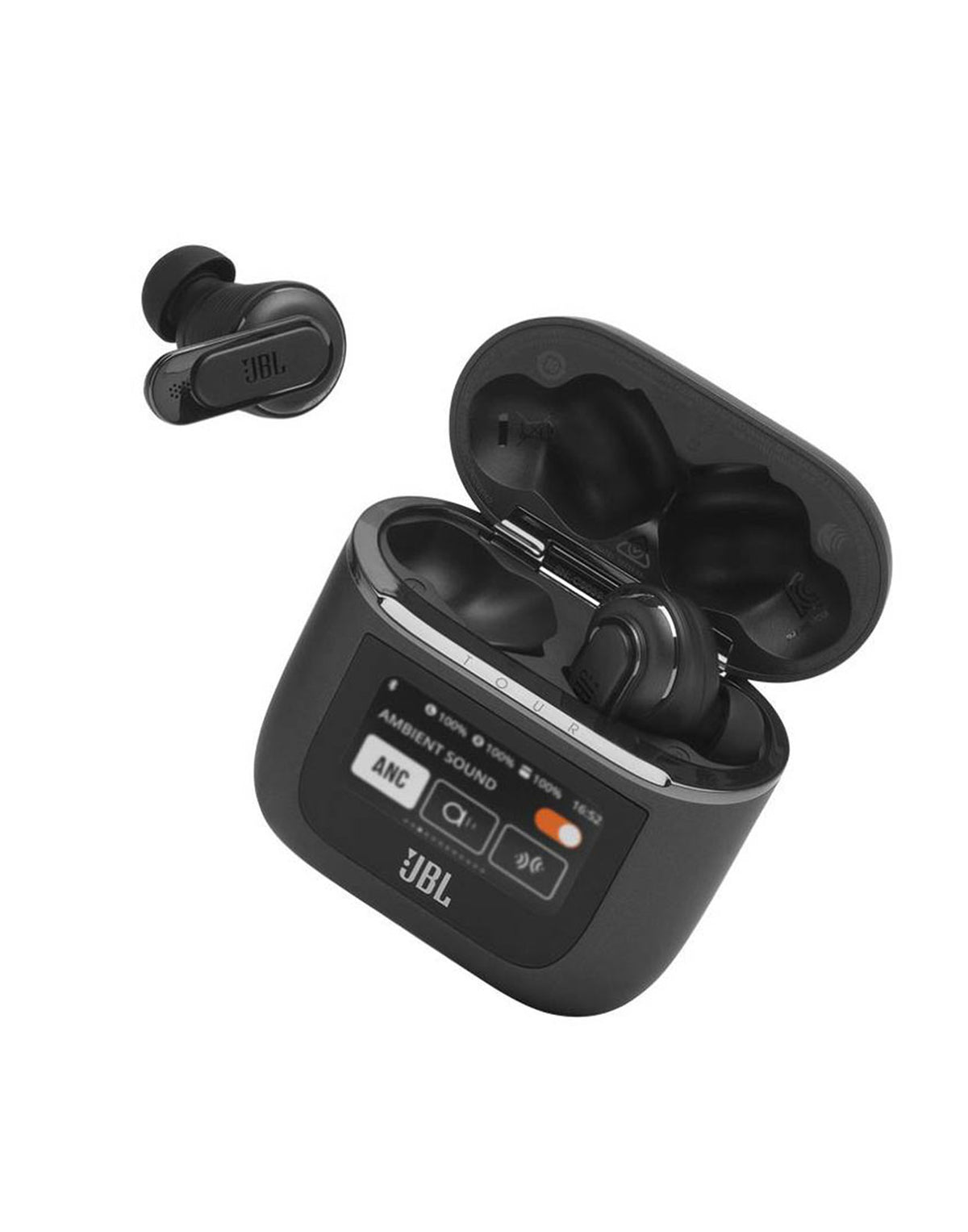 JBL Tour Pro 2 ANC Earbuds - Black