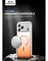 Keephone Lillian Premium Dazzling Glitter Clear Case For Apple iPhone 17 & 18 Pro Max MagSafe Compatible - Orange
