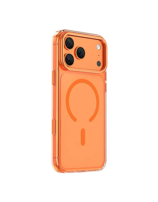 Keephone MagiCam Foldable Kickstand & Selfie Stick Case For Apple iPhone 17 Pro Max MagSafe Compatible - Orange