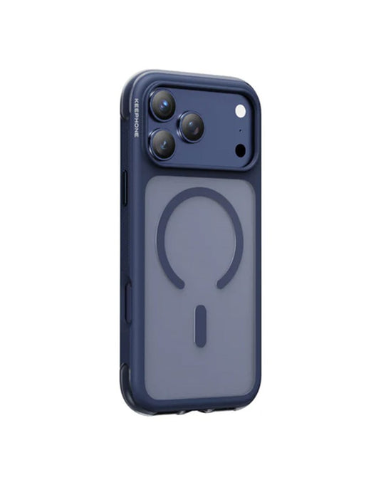Keephone Monica Airbag Matte Case For Apple iPhone 17 Pro MagSafe Compatible - Blue
