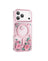 Keephone Roseland Premium 3D Crystal Rose Case For Apple iPhone 17 & 18 Pro Max MagSafe Compatible - Pink