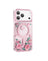 Keephone Roseland Premium 3D Crystal Rose Case For Apple iPhone 17 & 18 Pro Max MagSafe Compatible - Pink