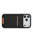 Keephone Suedea Multi-Function Wallet Case For Apple iPhone 17 & 18 Pro Max Foldable Kickstand | MagSafe Compatible - Black