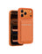 Keephone Suedea Multi-Function Wallet Case For Apple iPhone 17 & 18 Pro Foldable Kickstand | MagSafe Compatible - Orange