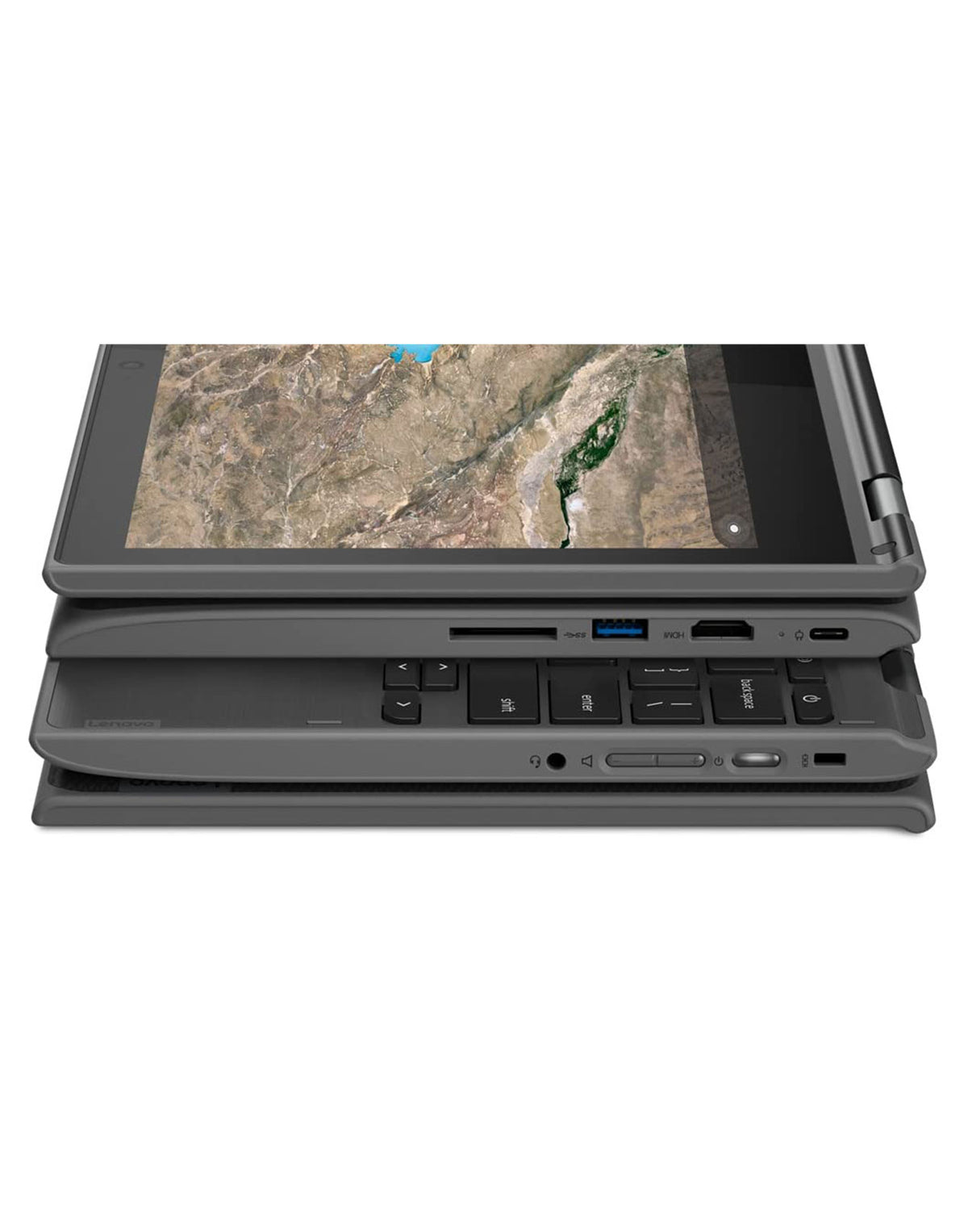 Lenovo 300E Gen 2 (2020) 11.6-inch 4GB 32GB 2-in-1 Touch Screen Chromebook (Good - Pre-Owned) - TechCrazy